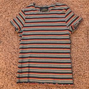 striped brandy melville top